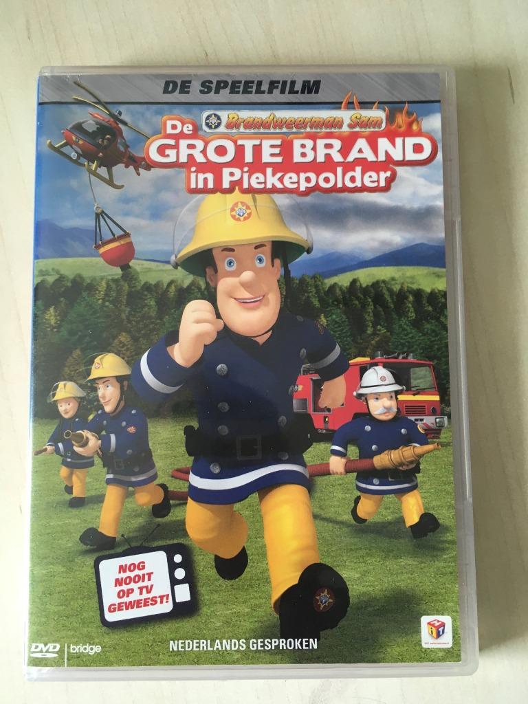 Brandweerman Sam - De Grote Brand In Piekepolder - Film DVD, Cd's en Dvd's, Ophalen, Europees, Tekenfilm, Zo goed als nieuw