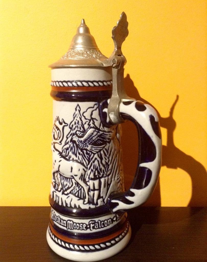 Chope a bière Avon vintage céramique, Enlèvement ou Envoi