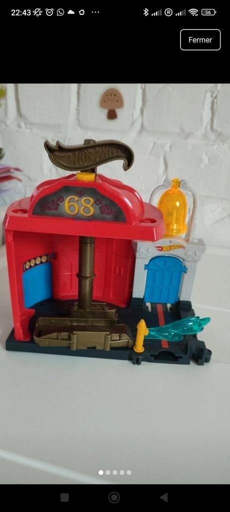 Hot Wheels caserne de pompiers, Hot Wheels