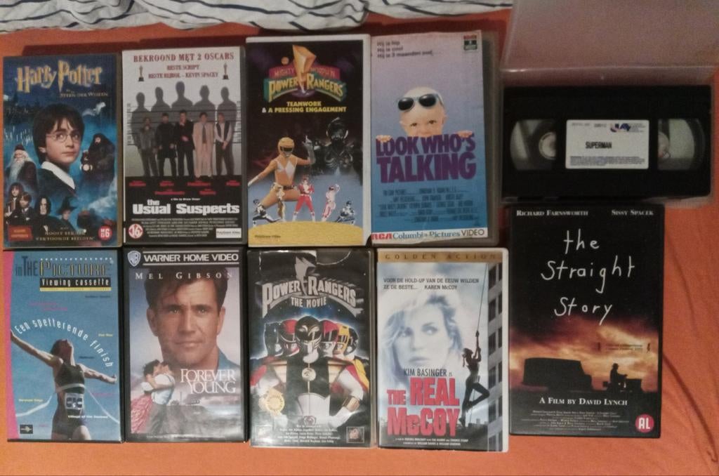 Videocassettes + video cleaner, Cd's en Dvd's, Dvd's | Tv en Series, Ophalen of Verzenden
