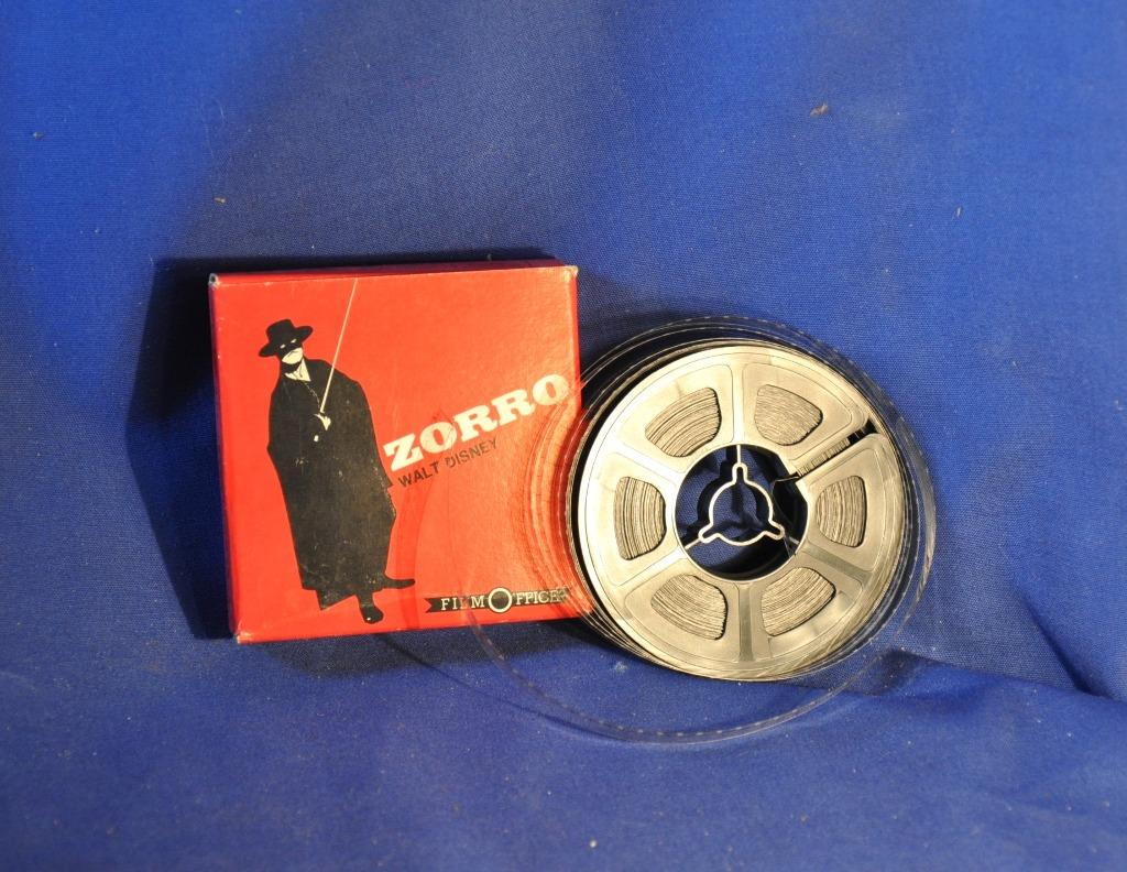 bobine film super 8 walt disney zorro le tiroir secret (2), Ophalen of Verzenden, 8mm film