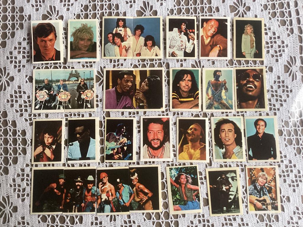 28 stickers POP FESTIVAL UIT 1980, Ophalen of Verzenden, Gebruikt