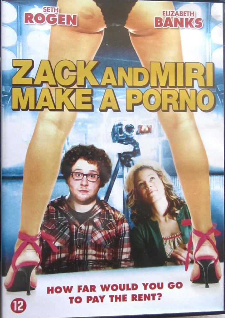 DVD- KOMEDIE/KOMISCH- ZACK AND MIRA MAKE A PORNO., Alle leeftijden, Ophalen of Verzenden, Zo goed als nieuw, Actiekomedie