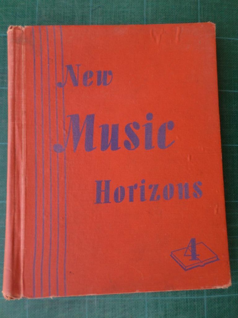 New Music Horizons – Fourth Book - 1955 – 188 pages, Boeken, Schoolboeken, Gelezen, California State Series, Ophalen of Verzenden