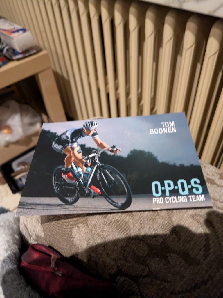 Tom Boonen, Verzamelen, Ophalen of Verzenden, Zo goed als nieuw, Prent
