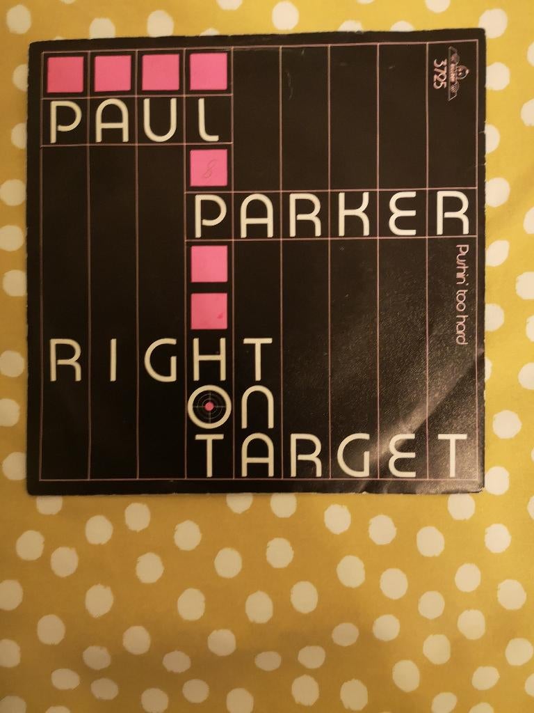 single PAUL PARKER STRIKE ON TARGET (POST GRATUIT), Enlèvement ou Envoi, Utilisé