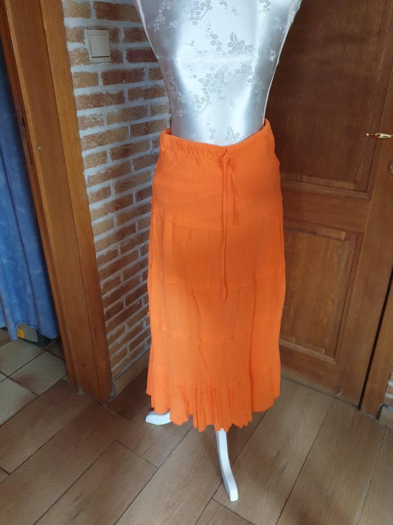 jupe longue orange, Enlèvement, Neuf, Orange