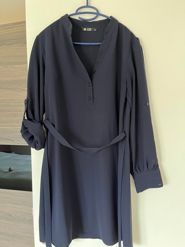 Kleedje CTN Collection, Kleding | Dames, Jurken, CTN, Blauw, Maat 42/44 (L), Ophalen of Verzenden