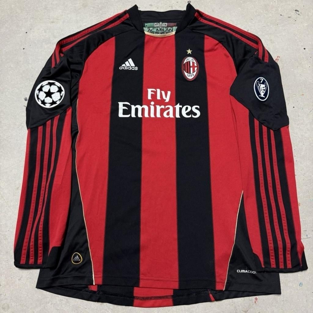AC Milan Ronaldinho Voetbalshirt Champions League 2011, Ophalen of Verzenden, Zo goed als nieuw
