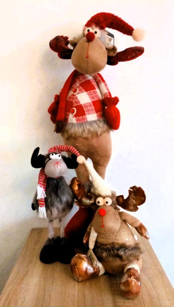 Kerst 3 rendieren nieuw, Diversen, Ophalen of Verzenden, Nieuw