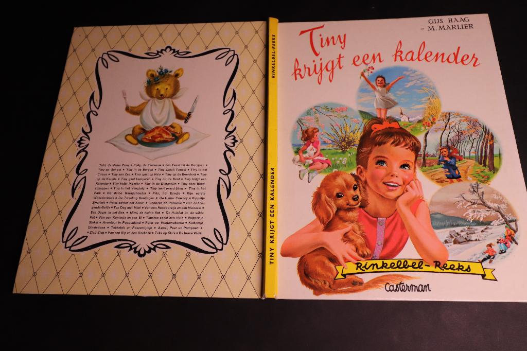 Tiny krijgt een Kalender Rinkelbel reeks Casterman 1962, Envoi