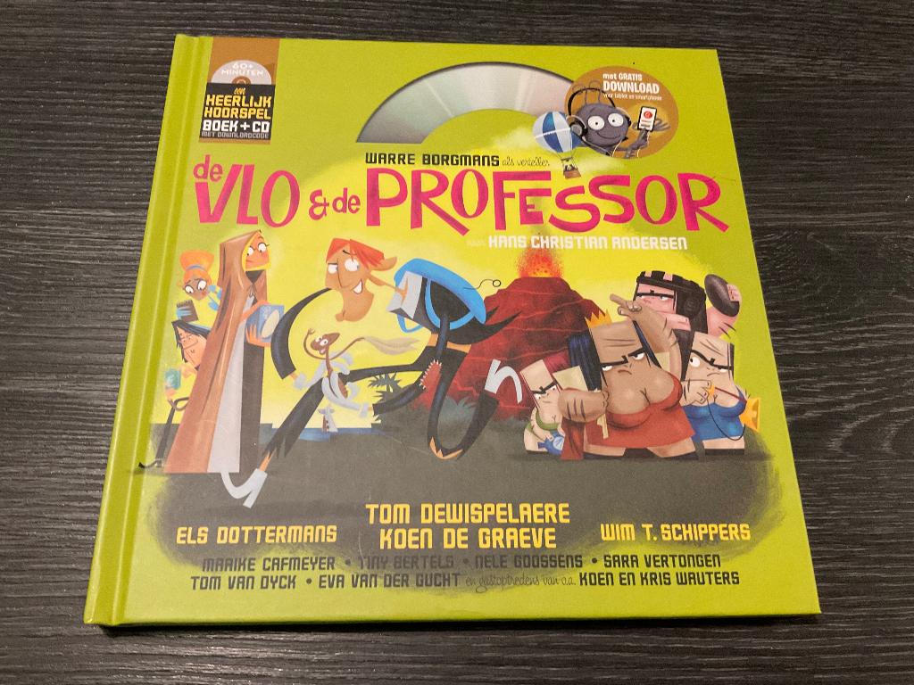 Heerlijk hoorspel geluidshuis De vlo en de professor, Boeken, Ophalen of Verzenden, Cd