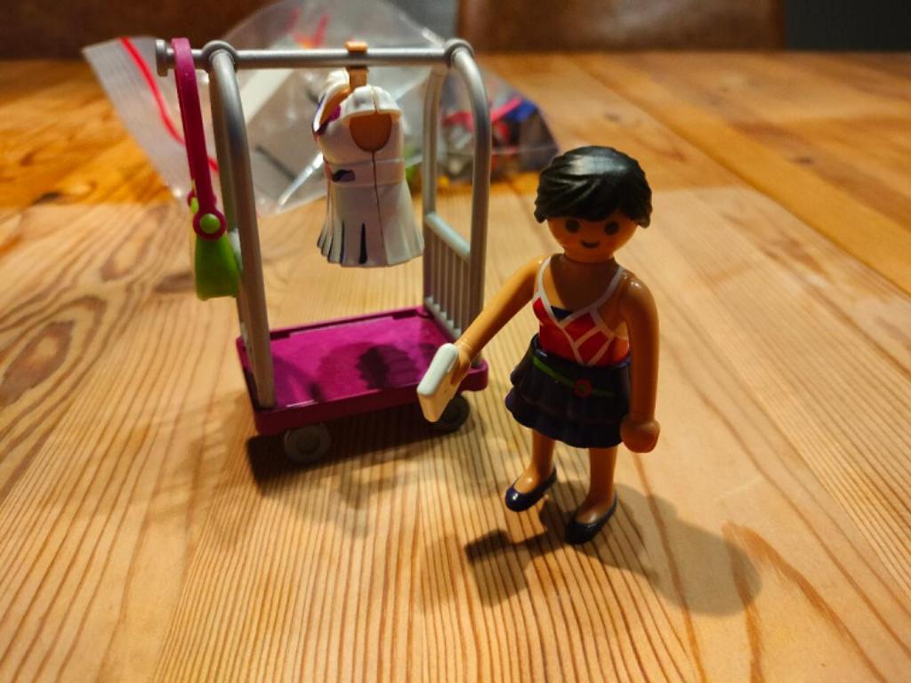 Playmobil Special Plus 4792 Topmodel en kledingrek, Kinderen en Baby's, Ophalen, Zo goed als nieuw, Complete set