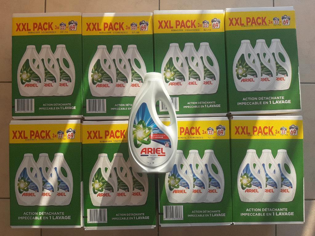 Ariel 23 doses - 2 sortes, Enlèvement ou Envoi, Produit de nettoyage