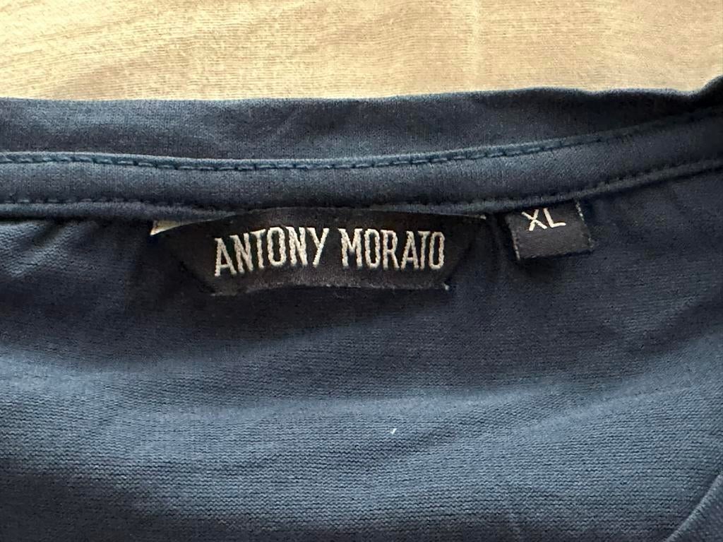 Zomer t shirt Antony Morato in nieuwstaat, Antony Morato, Blauw, Maat 56/58 (XL), Ophalen of Verzenden