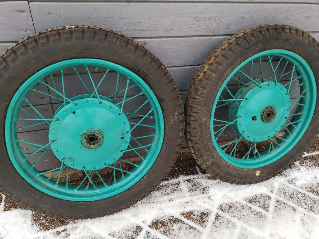 Dnepr wielen, Ophalen, Gebruikt