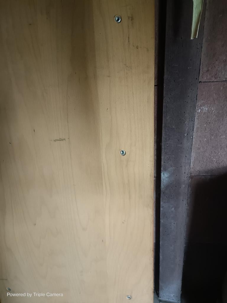 Plan de travail supérieur en bois pour faire un établi., Enlèvement