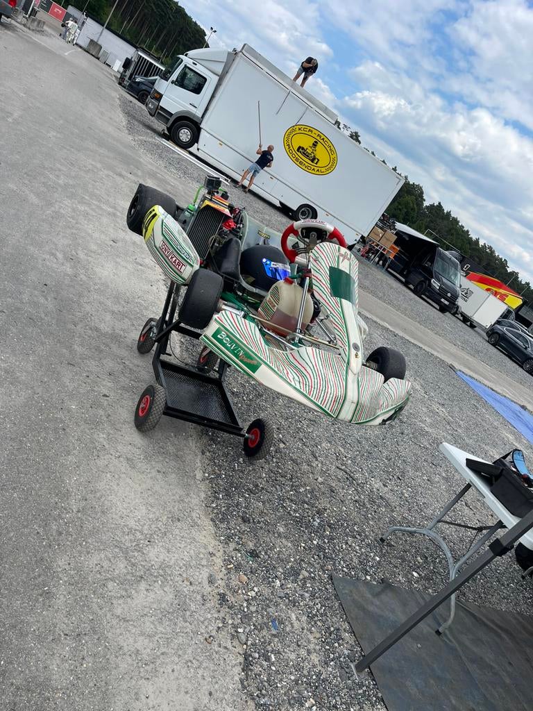 Tony kart met rotax max evo 125cc, Enlèvement, Utilisé, Kart