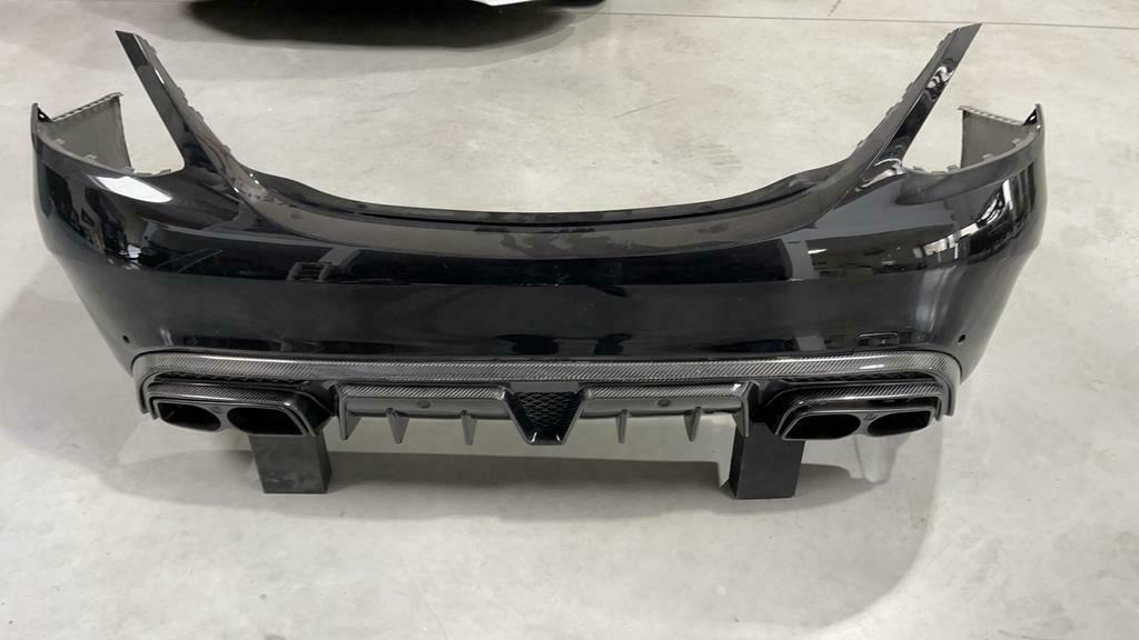 Mercedes W205 C63 Brabus achterbumper, Ophalen of Verzenden, Gebruikt