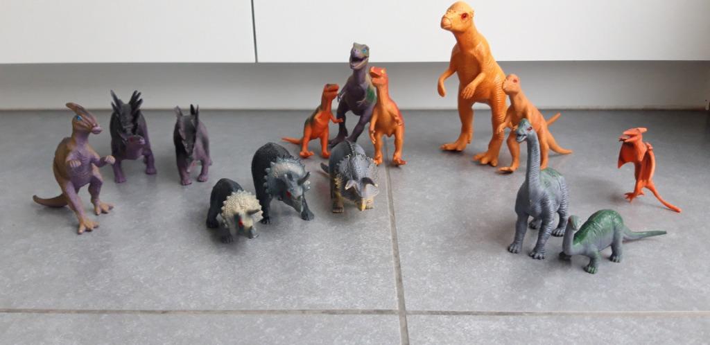 dinosaurus speelfiguren, Verzamelen, Ophalen of Verzenden, Zo goed als nieuw