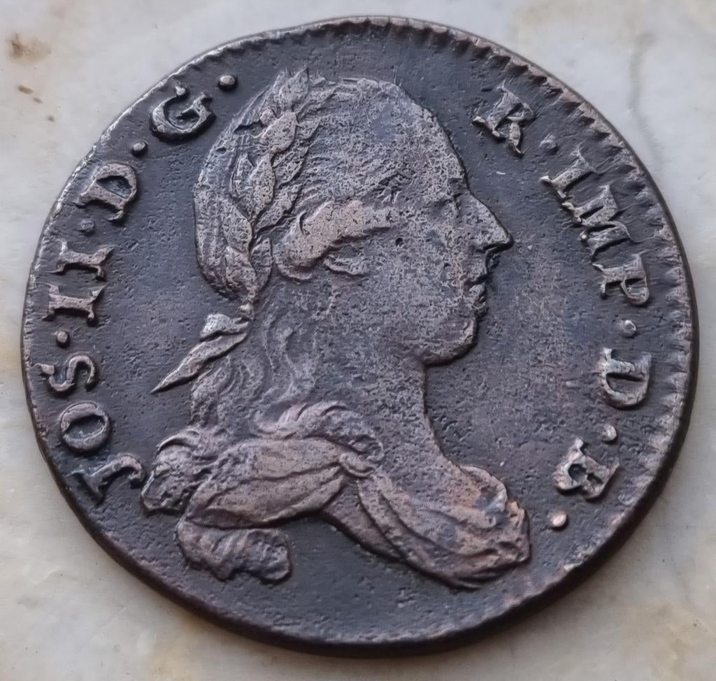 Liard 1788 (Brussel) Joseph II, Postzegels en Munten, Munten | België, Ophalen of Verzenden, Losse munt