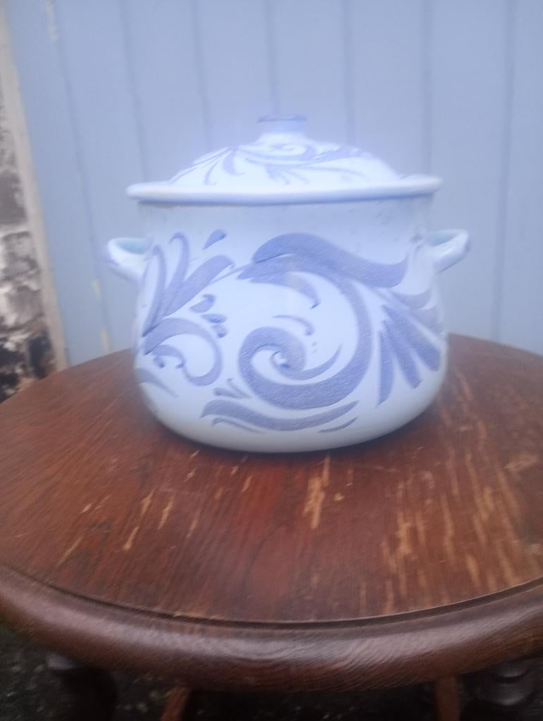 decoratieve pot, Antiek en Kunst, Ophalen
