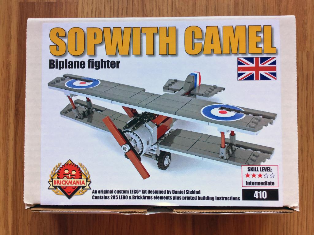 Lego Brickmania 410: Sopwith Camel, Enlèvement ou Envoi, Comme neuf, Ensemble complet, Lego