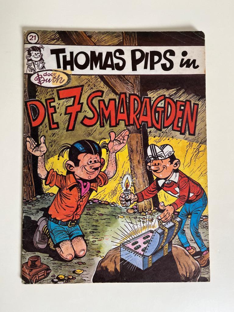 Thomas Pips 21 - De 7 smaragden - 1973, Envoi