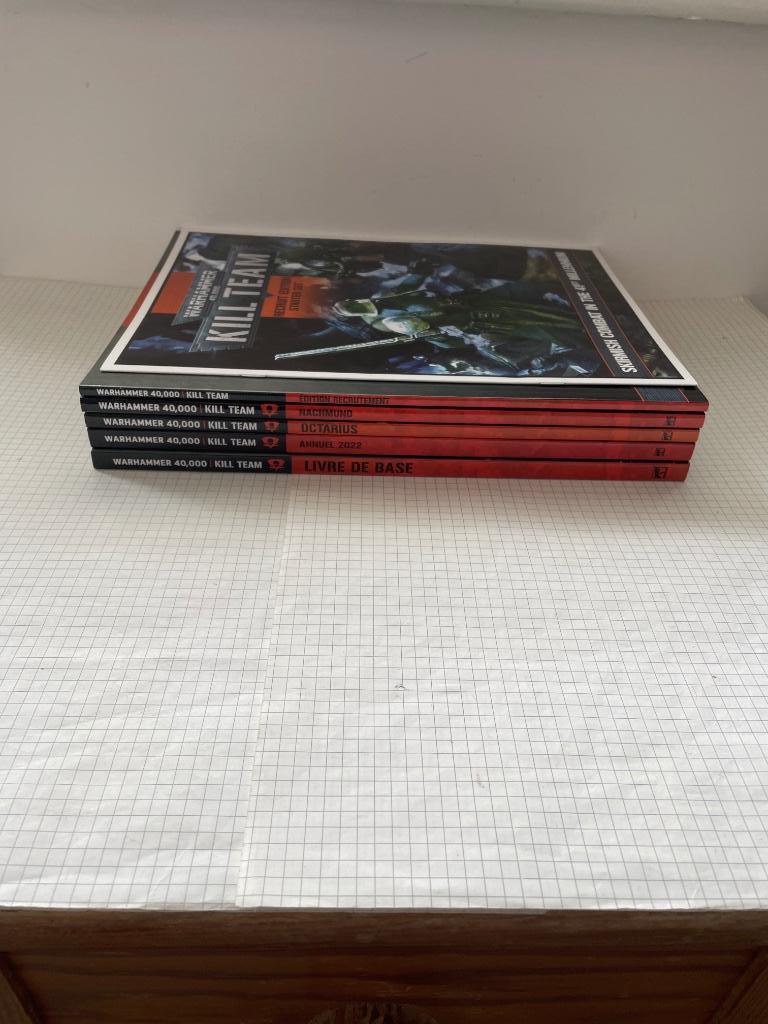Lot pour Kill Team en français de Games Workshop, Enlèvement ou Envoi, Comme neuf, Warhammer 40000, Livre ou Catalogue