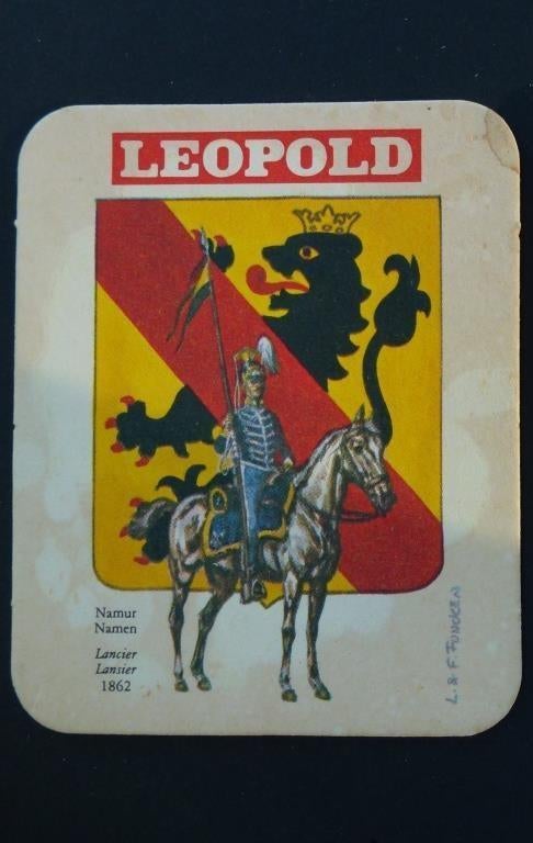 bierviltje Leopold : Namen, Verzamelen, Ophalen of Verzenden, Gebruikt, Viltje(s), Overige merken