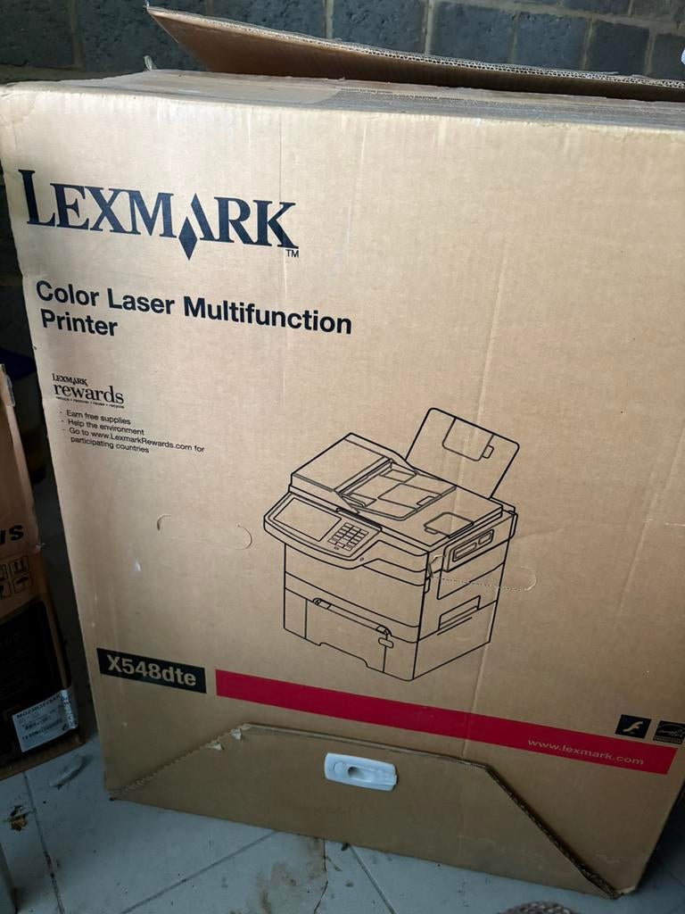 Lexmark, Computers en Software, Printers, Ophalen, Zo goed als nieuw, Faxen, Printer
