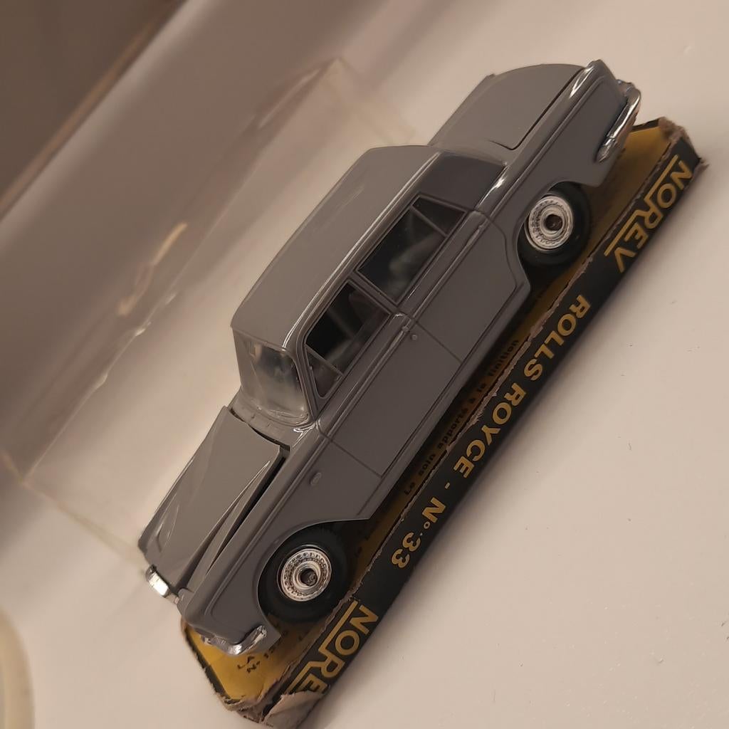 NOREV FRANCE nr.33:ROLLS ROYCE SILVER SHADOW 1/43*MIB*VINTAG, Ophalen, Nieuw, Auto, Norev