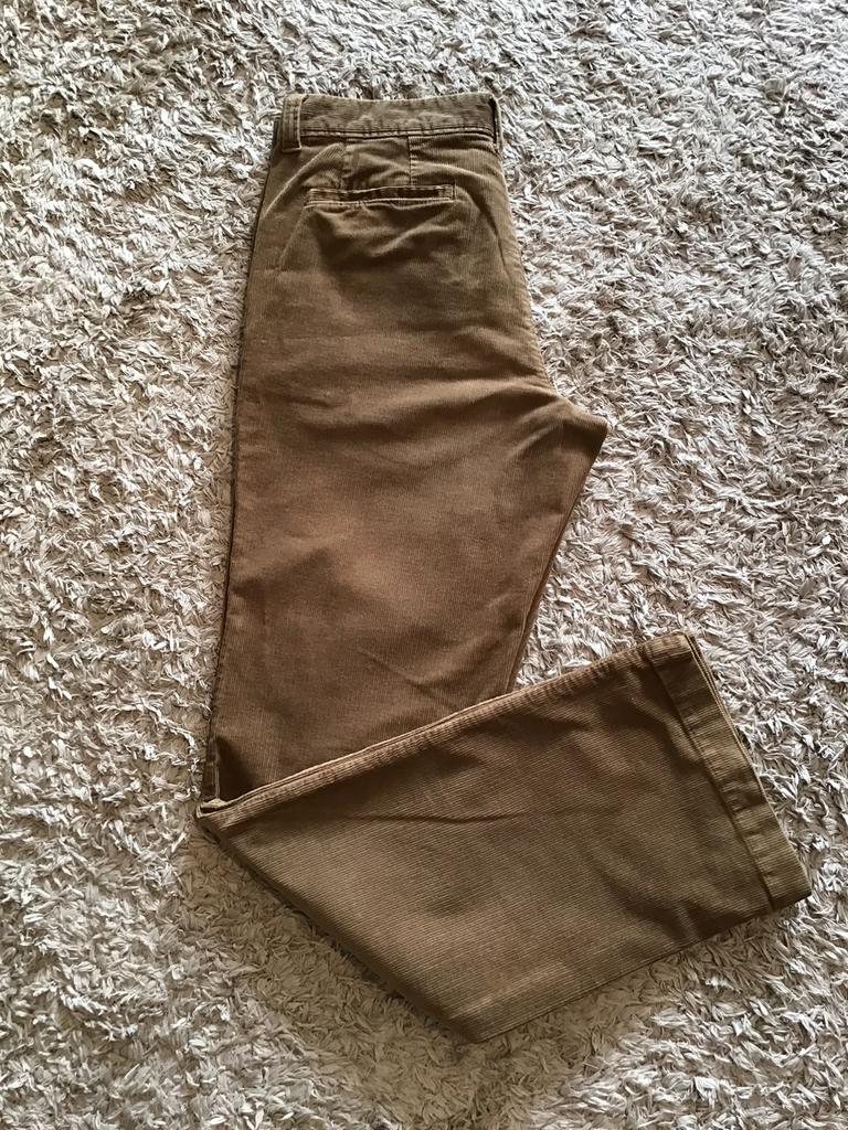 Pantalon velours Essentiel Antwerp, Essentiel Anwerp, Enlèvement ou Envoi, Beige, Porté