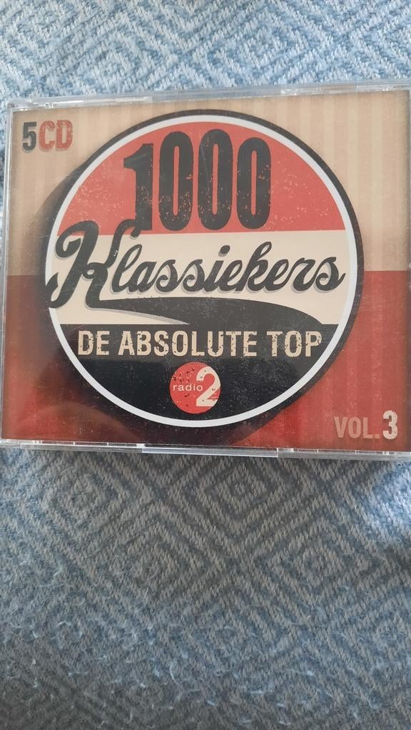 5CD Radio 2 1000 klassiekers volume 3, Cd's en Dvd's, Ophalen of Verzenden, Zo goed als nieuw, Pop