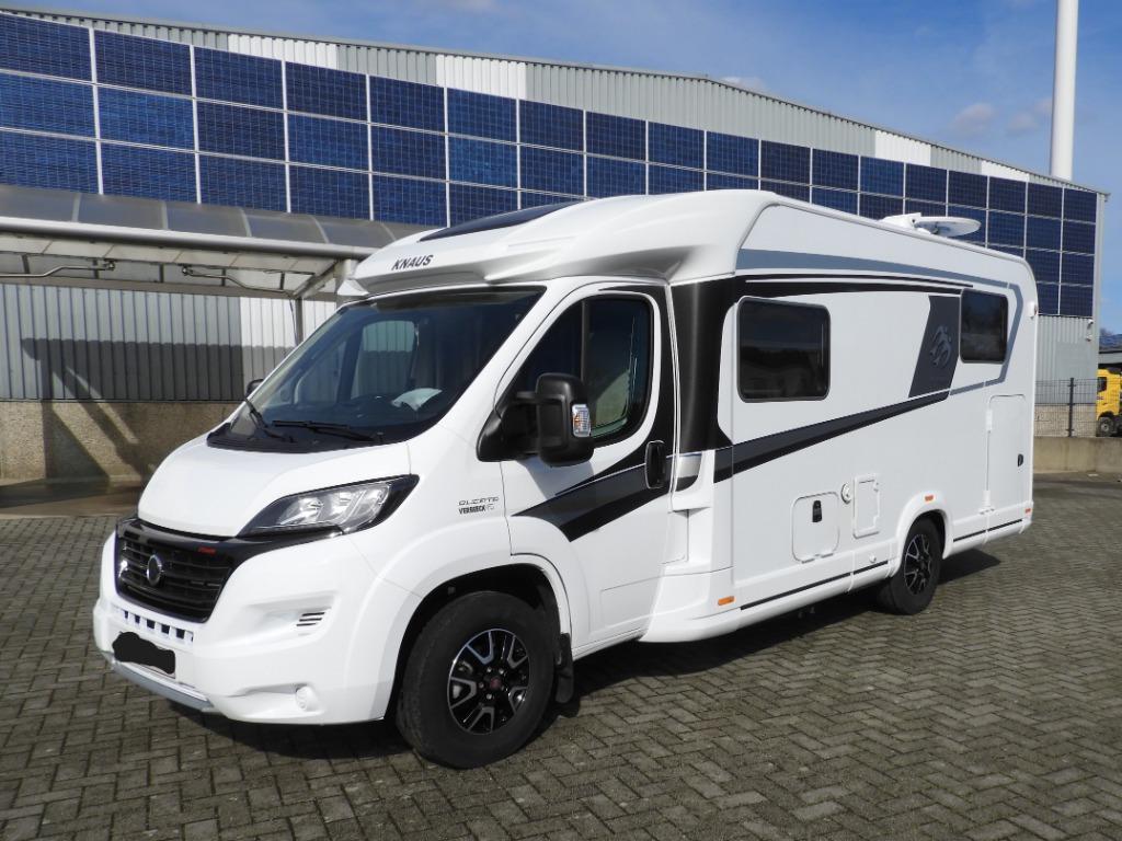 Prachtige complete mobilhome Knaus Sky Ti (7meter) als nieuw, Luifel, Ringverwarming, Antidémarrage, Fiat