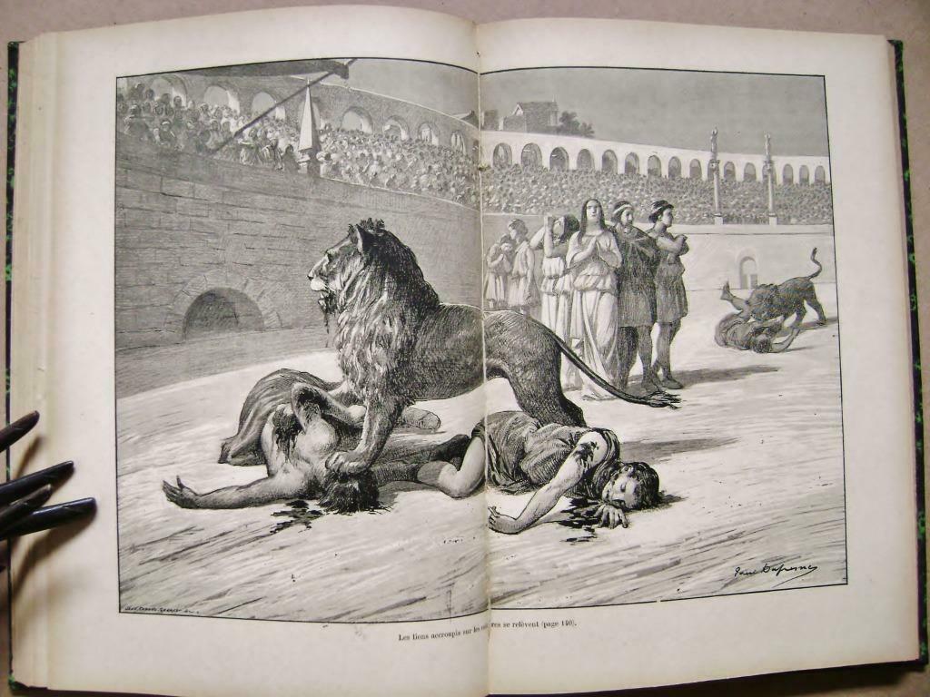 Les Martyrs aux Arènes ou le fils du Belluaire - 1899, Enlèvement ou Envoi, Utilisé, Europe, Le R.P. Gay