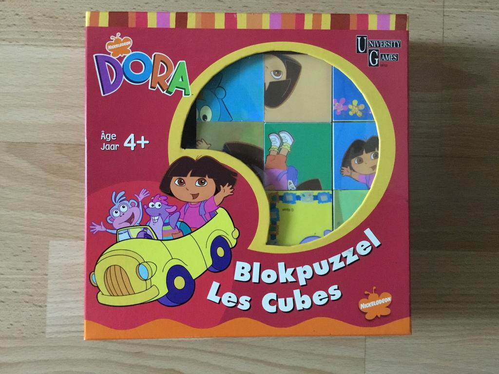 Dora blokpuzzel, Kinderen en Baby's, Speelgoed | Kinderpuzzels, Ophalen of Verzenden