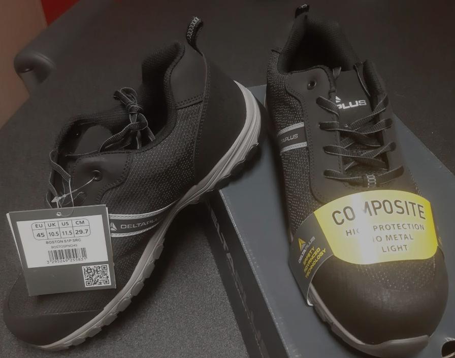 Sneaker de sécurité, Neuf, Enlèvement ou Envoi, Baskets, Noir