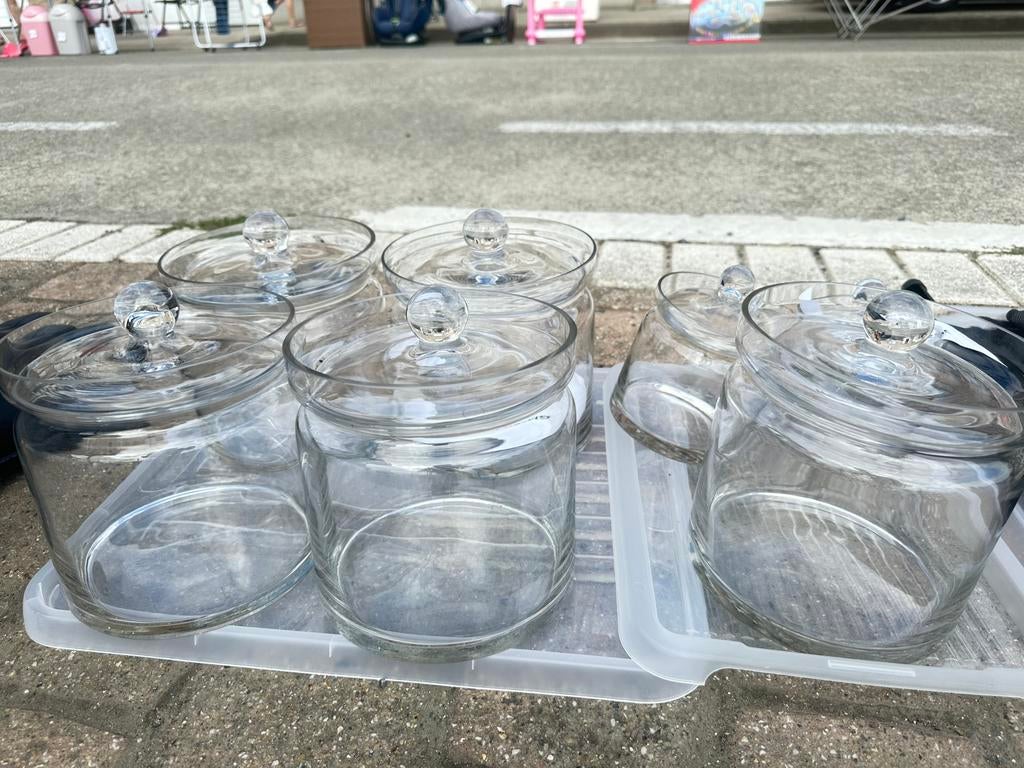 Glazen potten, Ophalen, Nieuw, Glas, Pot, Bus of Blik