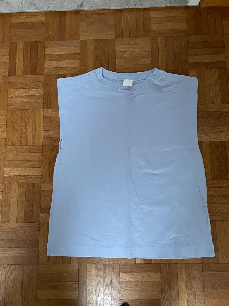 Lichtblauwe t-shirt H&M S, Vêtements | Hommes, T-shirts, Enlèvement ou Envoi, Porté, Taille 46 (S) ou plus petite, Bleu