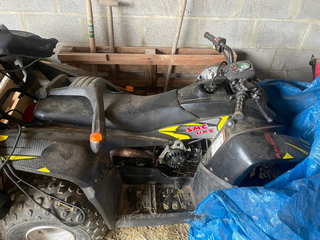 2takt qaud, Ophalen, Gebruikt, 70 cc, Klasse B (45 km/u)