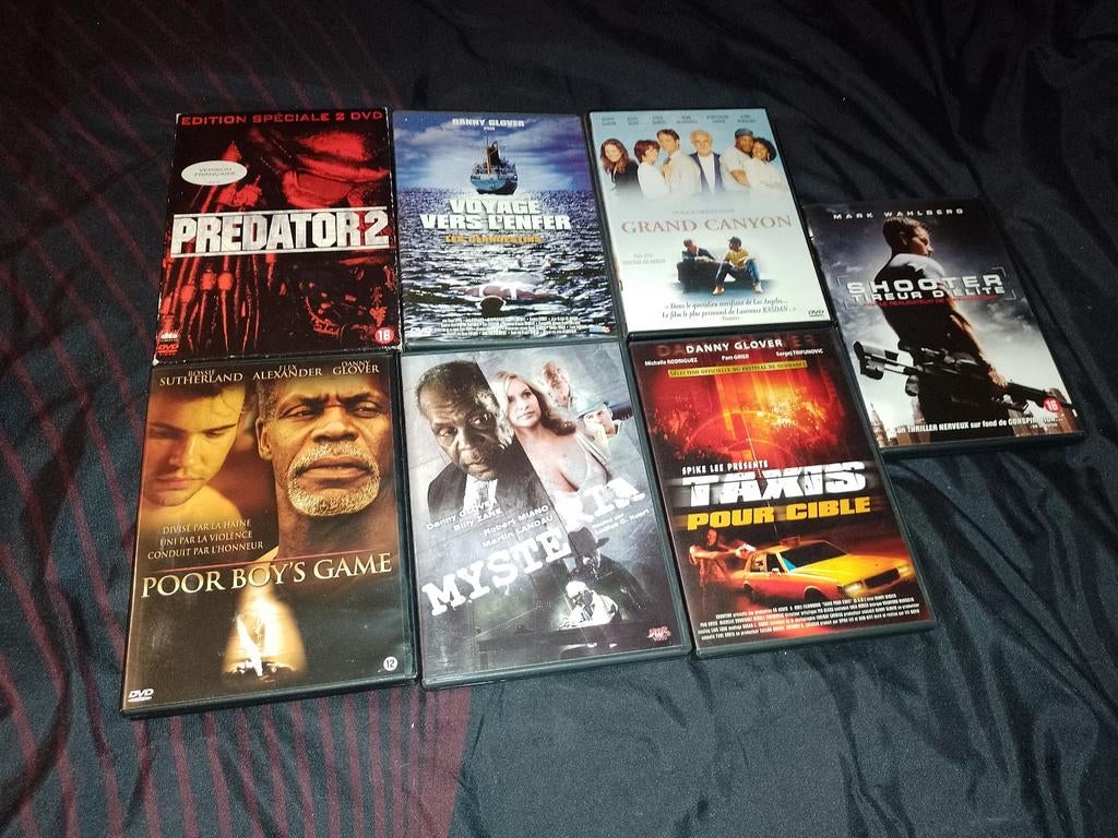 Te koop op dvd: de evoluerende lijst van Danny Glover, Vanaf 9 jaar, Ophalen of Verzenden, Zo goed als nieuw, Actie