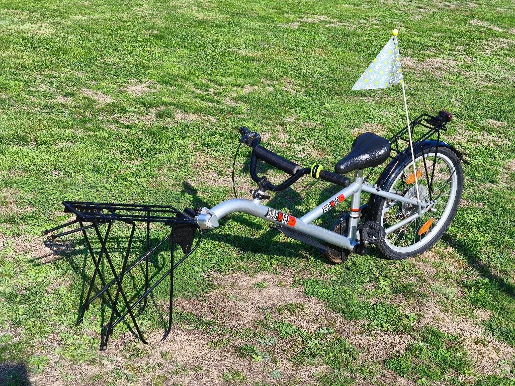 Aanhangfiets Bike2Go, Fietsen en Brommers, Ophalen, Zo goed als nieuw, Aanhangfiets, Shimano