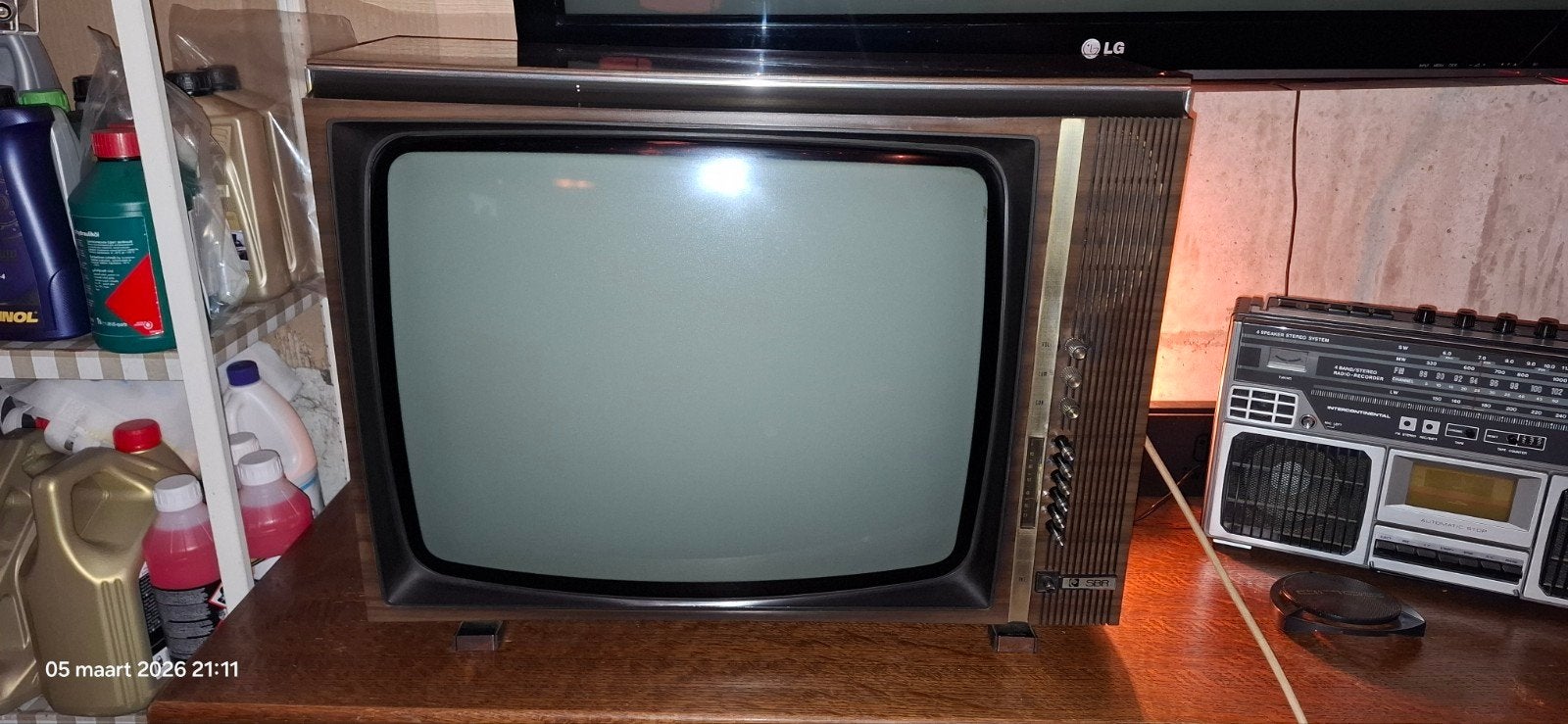 sbr tv jaren 60 werkt, Audio, Tv en Foto, Ophalen
