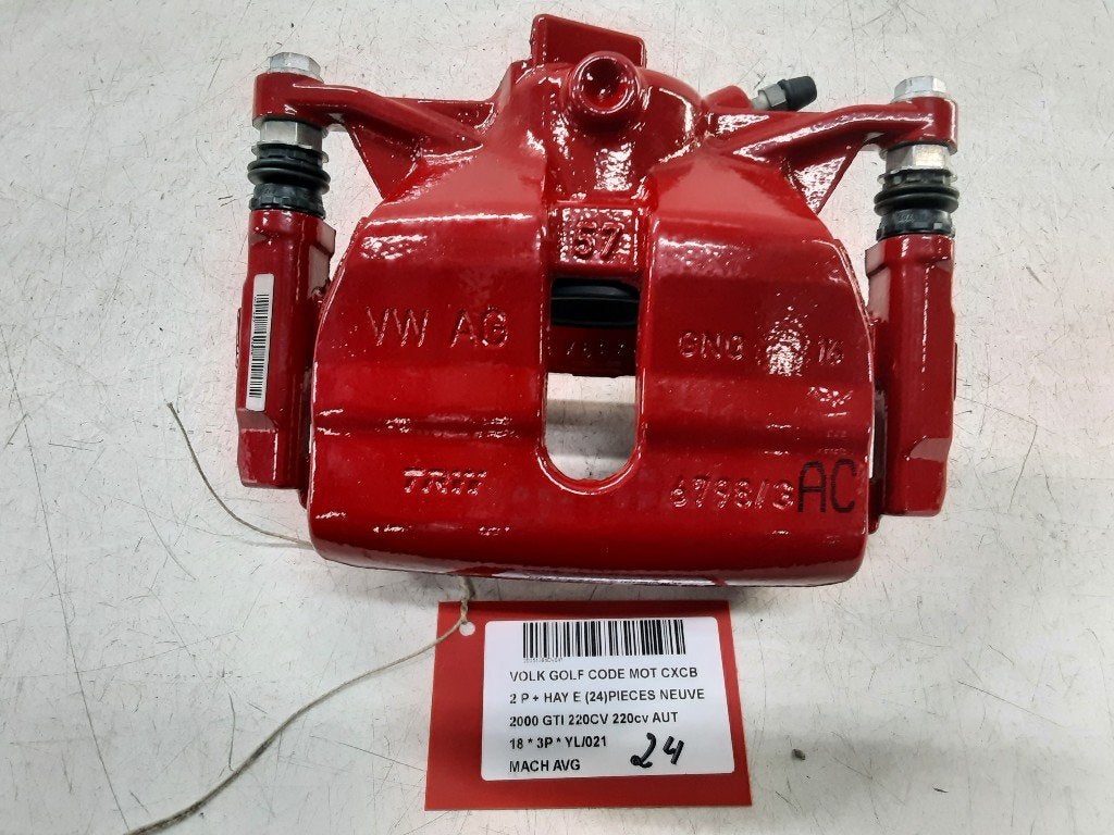 ETRIER DE FREIN AVANT GAUCHE Golf VII (AUA) (5Q0105DR), Volkswagen, Volkswagen AG, Utilisé, Kundenbetreuung@volkswagen.de
