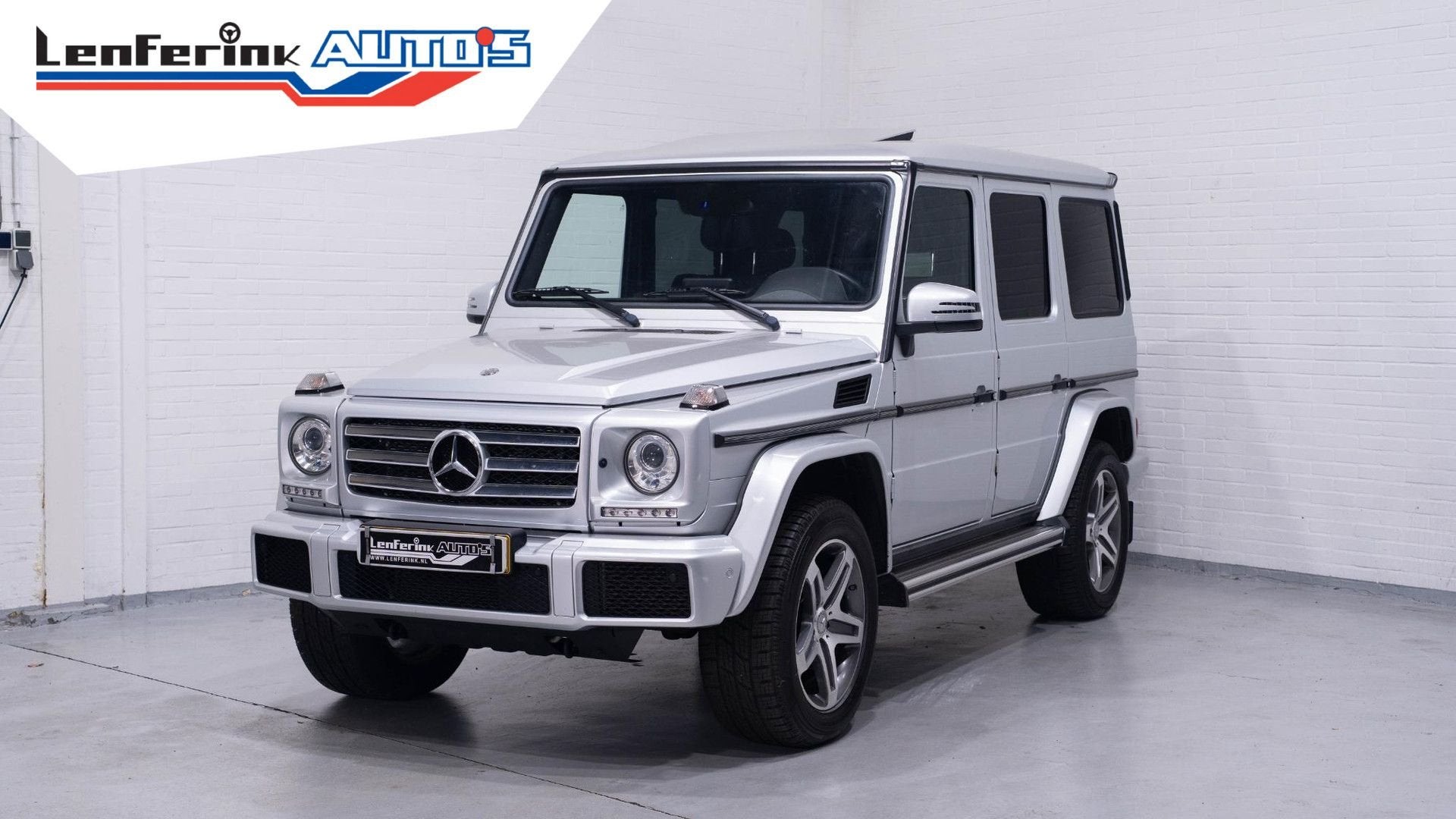 Mercedes-Benz G 500 Harman Kardon Schuifdak Navi Camera Appl, Auto's, Mercedes-Benz, Automaat, Zwart, G-Klasse, Bedrijf