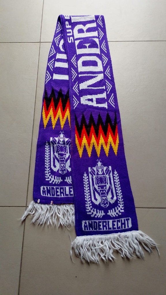 vintage voetbalsjaal RSCA Anderlecht, Ophalen of Verzenden