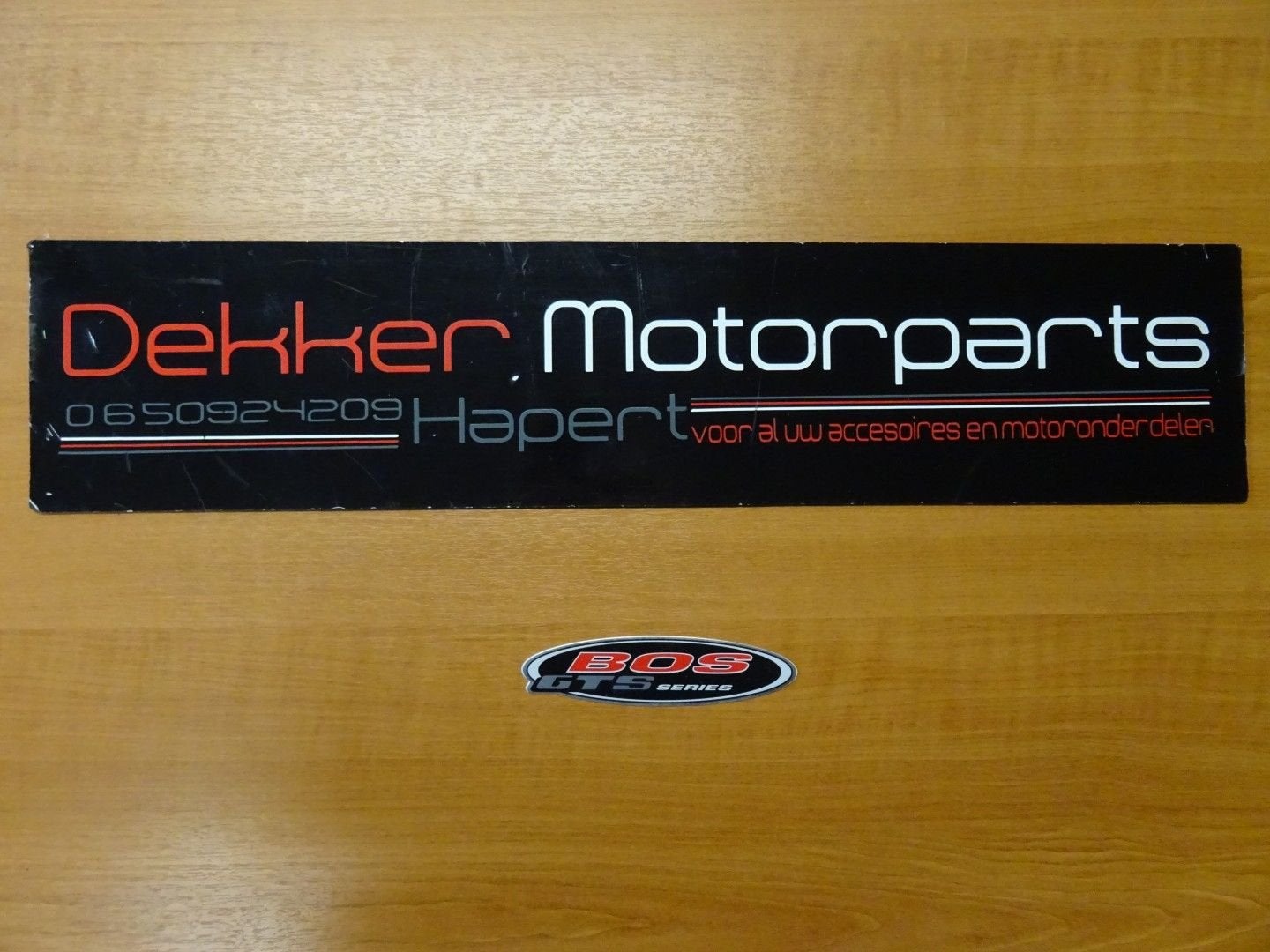 Bos Exhausts Uitlaat / Demper Sticker # Bos GTS Series #, Ophalen of Verzenden, -, -, -