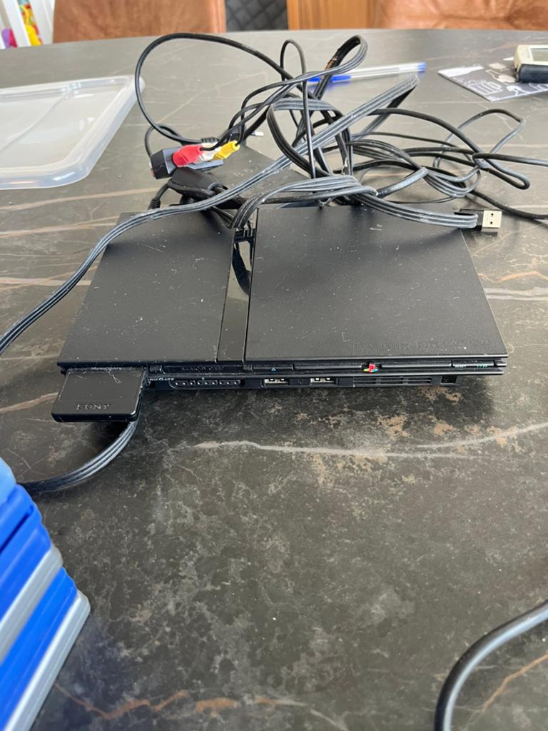 Playstation 2 + spelletjes en singstar, Games en Spelcomputers, Ophalen, Zo goed als nieuw