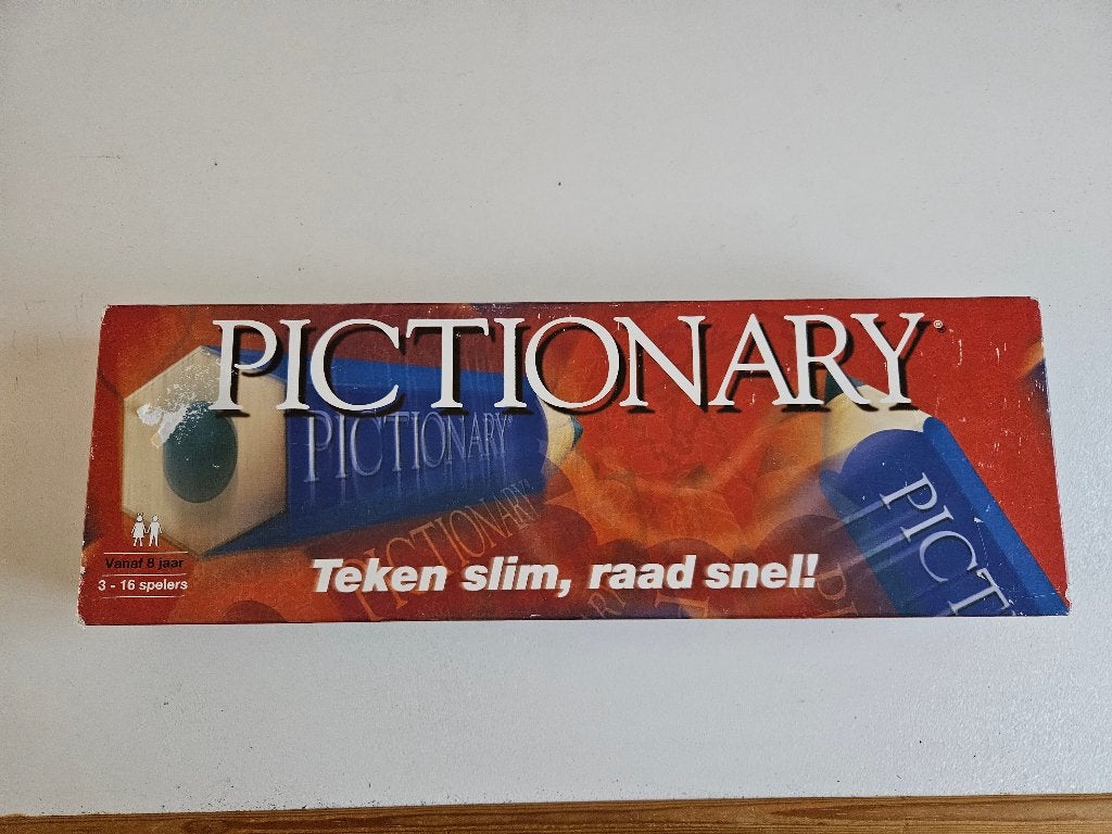 Pictionary, Hobby & Loisirs créatifs, Jeux de société | Jeux de plateau, Enlèvement ou Envoi, Utilisé, MB spellen